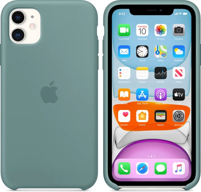 Apple Silikon Case für iPhone 11 Kaktus