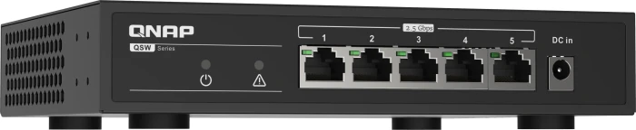 QNAP QuTS hero Turbo Station TS-673A-8G + QSW-1100 Desktop 2.5G Switch - Bundle