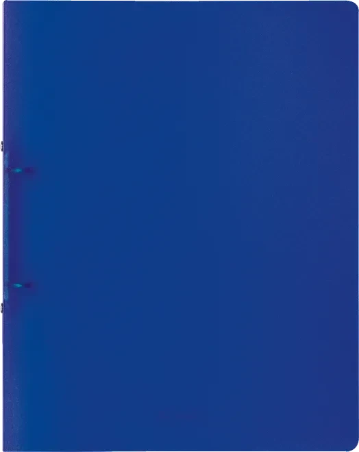 Brunnen FACT!pp Ringbuch 2-Ring, 20mm, A4, blau/transparent