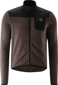 Gonso Adventure Jersey Fleece Trikot langarm fossil (Herren)