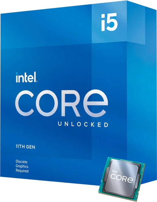 Intel Core i5-11600KF, 6C/12T, 3.90-4.90GHz, boxed ohne Kühler