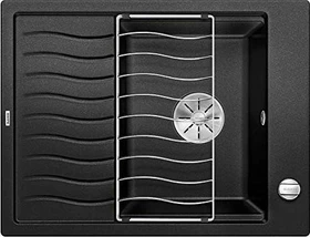 Blanco Elon 45 S InFino Becken reversibel mit Ablauffernbedienung anthrazit