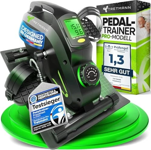 Tretmann Pro Pedal Fußtrainer schwarz/grün