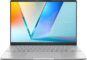 ASUS VivoBook S 14 OLED M5406WA-QD126WS, Cool Silver, Ryzen AI 9 HX 370, 24GB RAM, 1TB SSD, DE