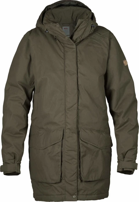 Fjällräven Högvilt Funktionsjacke dark olive (Damen)