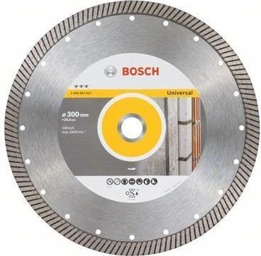Bosch Professional Best for Universal Turbo Diamanttrennscheibe, 300x3x25.4mm, 1 Stück