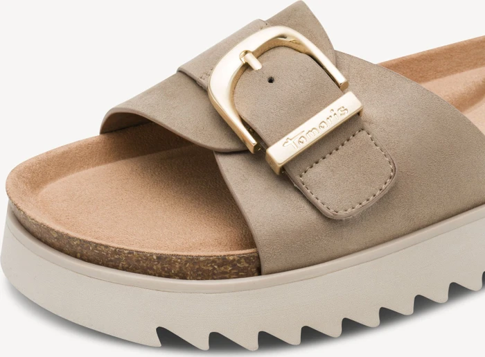 Tamaris Pantolette beige (Damen)