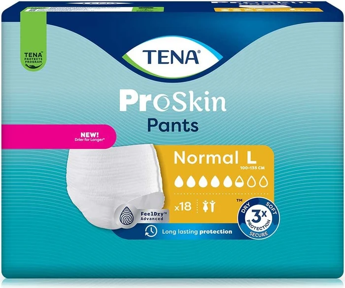 Tena Pants Normal Schutzhose Größe L, 72 Stück