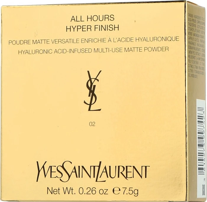Yves Saint Laurent All Hours Hyper Finish Powder 02, 7.5g