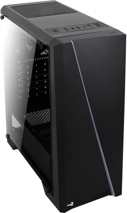 AeroCool Cylon, schwarz, Acrylfenster