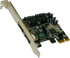 Exsys 2x SATA 3Gb/s/2x eSATA, PCIe x1 (EX-3503)