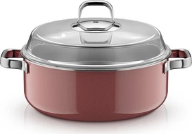 WMF Fusiontec Mineral Pro Schmortopf 28cm rose quartz