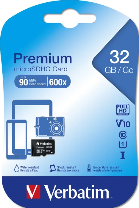 Verbatim Premium 600x R90 32GB, UHS-I U1, Class 10