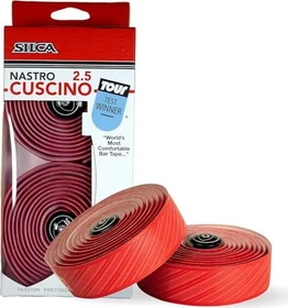 Silca Nastro Cuscino 2.5mm Lenkerband rot