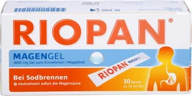 Dr.Kade Pharma Riopan 1600mg Magen Gel Stick-Pac, 100ml (10x 10ml)