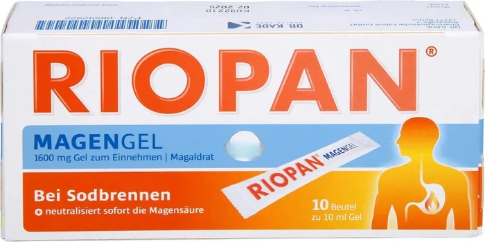 Dr.Kade Pharma Riopan 1600mg Magen Gel Stick-Pac, 100ml (10x 10ml)
