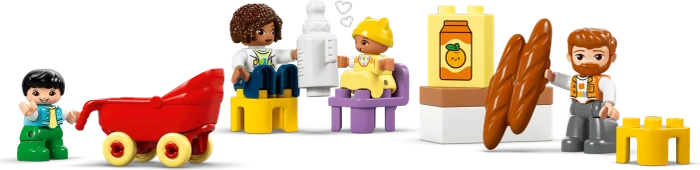 LEGO DUPLO - Modernes Familienhaus mit Figuren 3-in-1-Set