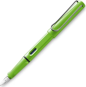 Lamy safari grün, rechte Hand, mittel