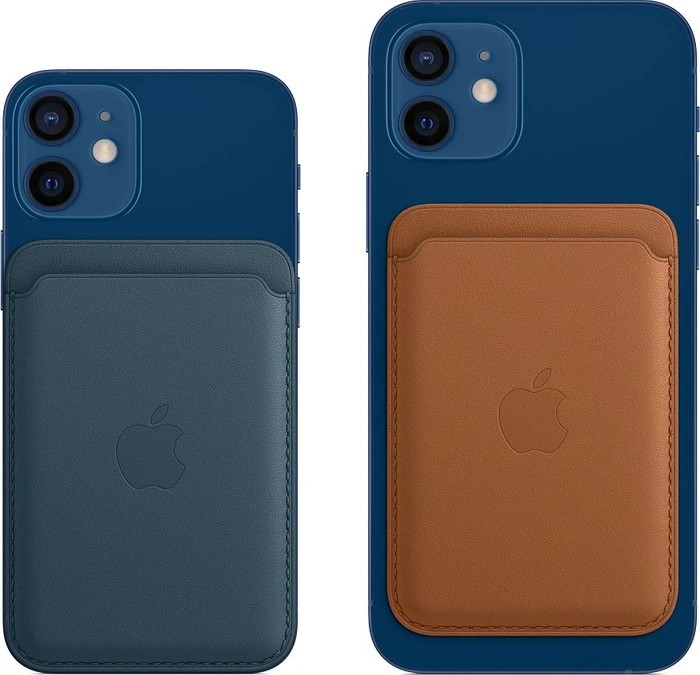 Apple iPhone Leder Wallet mit MagSafe schwarz