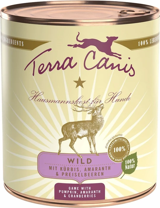Terra Canis Wild mit Kürbis, Preiselbeeren & Amaranth, 800g