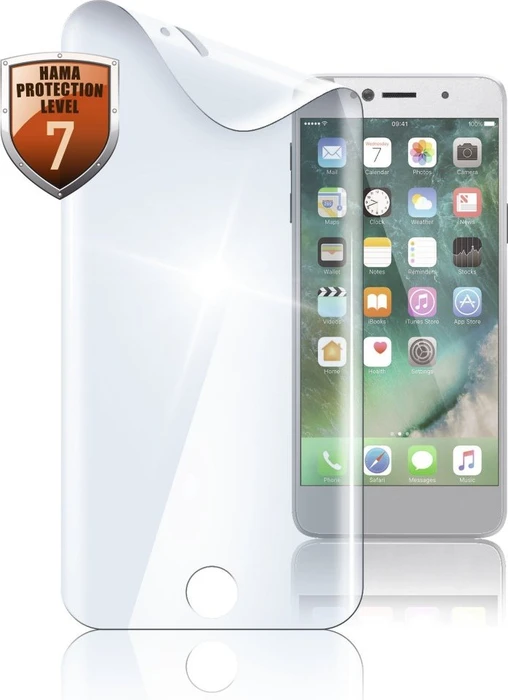 Hama Displayschutzfolie Full Screen für Apple iPhone 7 Plus/8 Plus