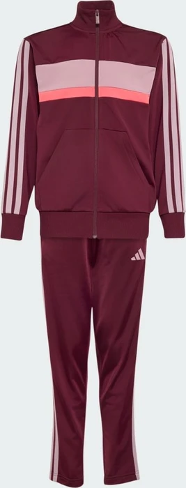 adidas Seasonal Essentials Tiberio 3-Streifen Tricot Trainingsanzug (Junior)