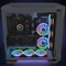 Thermaltake SWAFAN 14 RGB, schwarz, LED-Steuerung, 140mm, 3er-Pack Vorschaubild