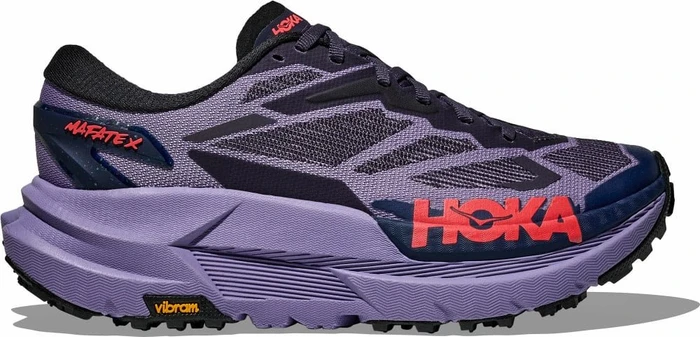Hoka Mafate X berry jam/squid ink (Damen)