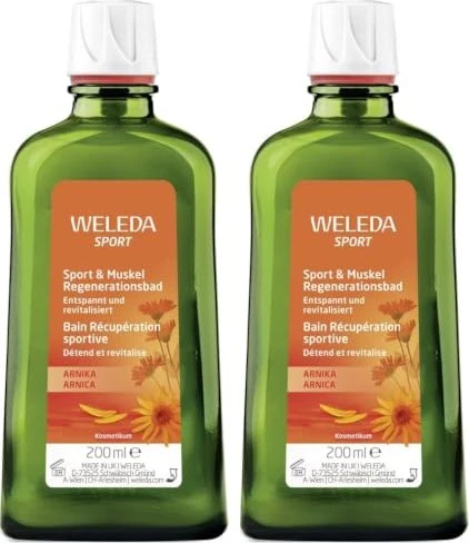 Weleda Sport & Muskel Regenerationsbad Arnika Bade-Essenz, 200ml