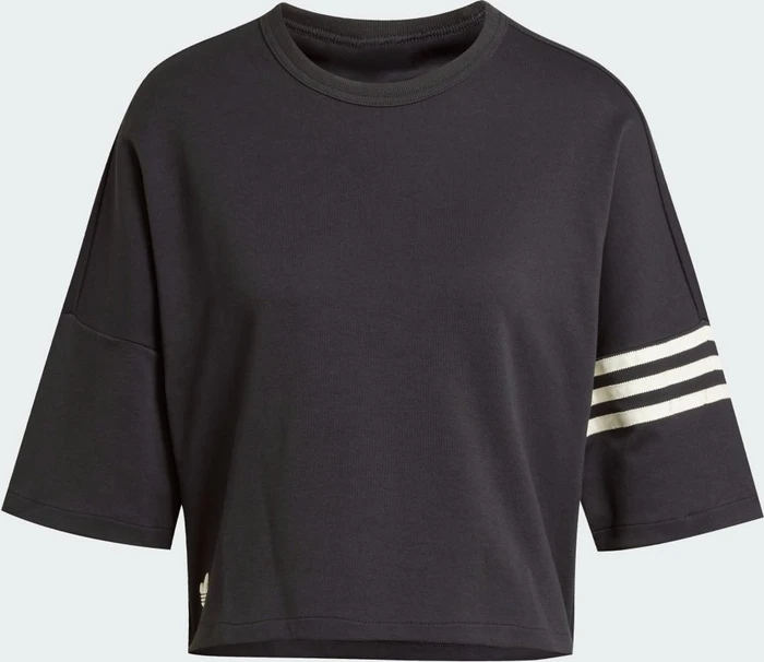 adidas Neuclassics T-Shirt kurzarm black/cream white (Damen)