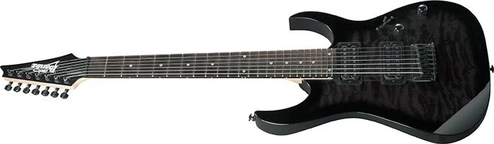Ibanez GRG7221QA TKS Transparent Black Sunburst