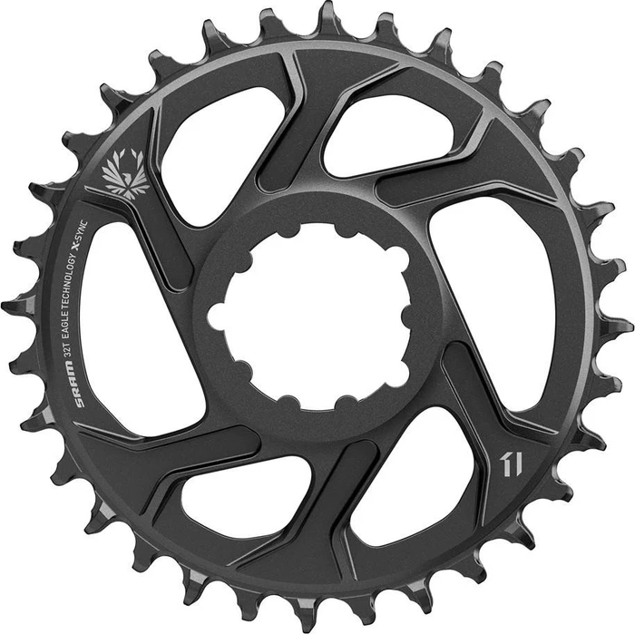 SRAM Eagle X-Sync 2 Direct Mount 3mm Offset Boost 32 Zähne Kettenblatt schwarz