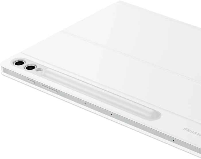 Samsung EF-DX825 Book Cover Keyboard mit AI-Taste für Galaxy Tab S9+ / S9 FE+ / S10+, weiß, DE