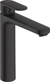 Hansgrohe Vernis Blend Einhebel-Waschtischmischer 190 mit Zugstangen-Ablaufgarnitur mattschwarz