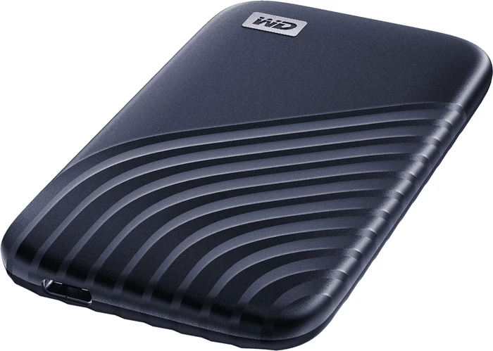 Western Digital WD My Passport SSD, blau, 1TB, USB-C 3.1