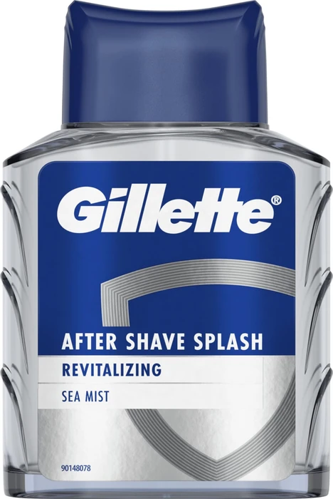 Gillette Sea Mist Aftershave Splash, 100ml