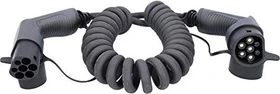 KS Tools efuturo Ladekabel spiral Typ 2 auf Typ 2, 11kW, 5m Spiralkabel