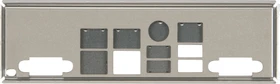 Supermicro IO Shield For 2U+ Chassis, grau