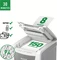 Leitz IQ Autofeed Office 150 P4, 4x30mm, weiß/grau Vorschaubild