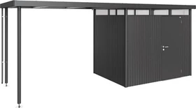 Biohort Seitendach L für Gerätehaus HighLine H2 dunkelgrau-metallic