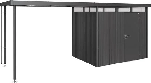 Biohort Seitendach L für Gerätehaus HighLine H2 dunkelgrau-metallic
