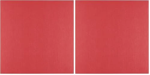 Vaessen Creative Florence Leinenkarton, 305x305mm, glatt, poppy, 10 Blatt