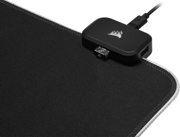Corsair MM700 RGB Extended Mouse Pad, 930x400mm, schwarz