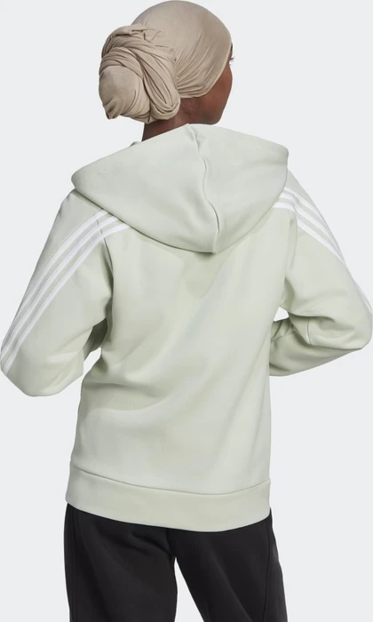 adidas Sportswear Future Icons 3-Streifen Hoodie linen green (Damen)