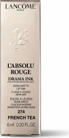 Lancôme L'Absolu Rouge Drama Ink Lippenstift 274 french tea, 6ml