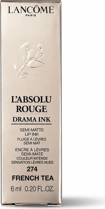 Lancôme L'Absolu Rouge Drama Ink Lippenstift 274 french tea, 6ml