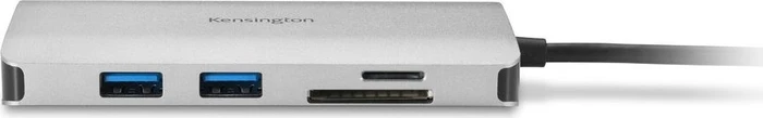 Kensington UH1400P 8-in-1 Dockingstation, Space Grey, USB-C 3.0 [Stecker]