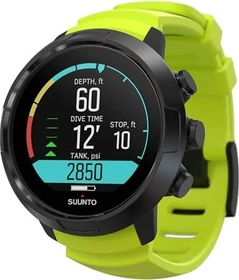 Suunto D5 Tauchcomputer black lime