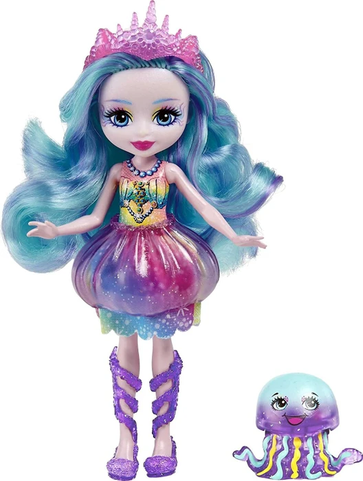 Mattel Royal Enchantimals Ocean Kingdom - Jelanie Jellyfish & Stingley