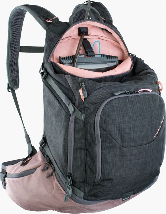 Evoc Explorer Pro 26 carbon grey/dusty pink